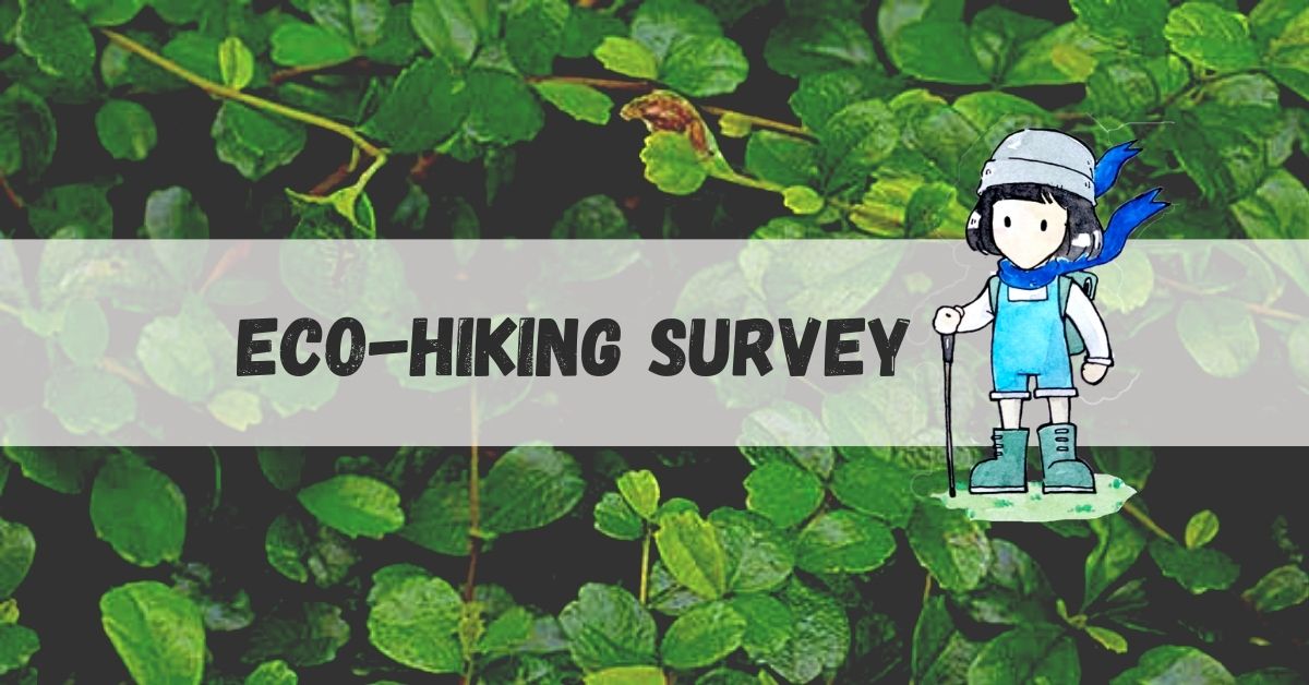 eco hiking survey